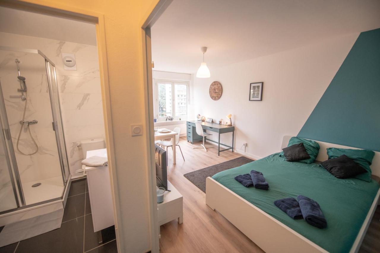 Espace 400 - Cosy, Lumineux, Vue Sur La Ville - Tv & Wifi Saint-Etienne  Dış mekan fotoğraf