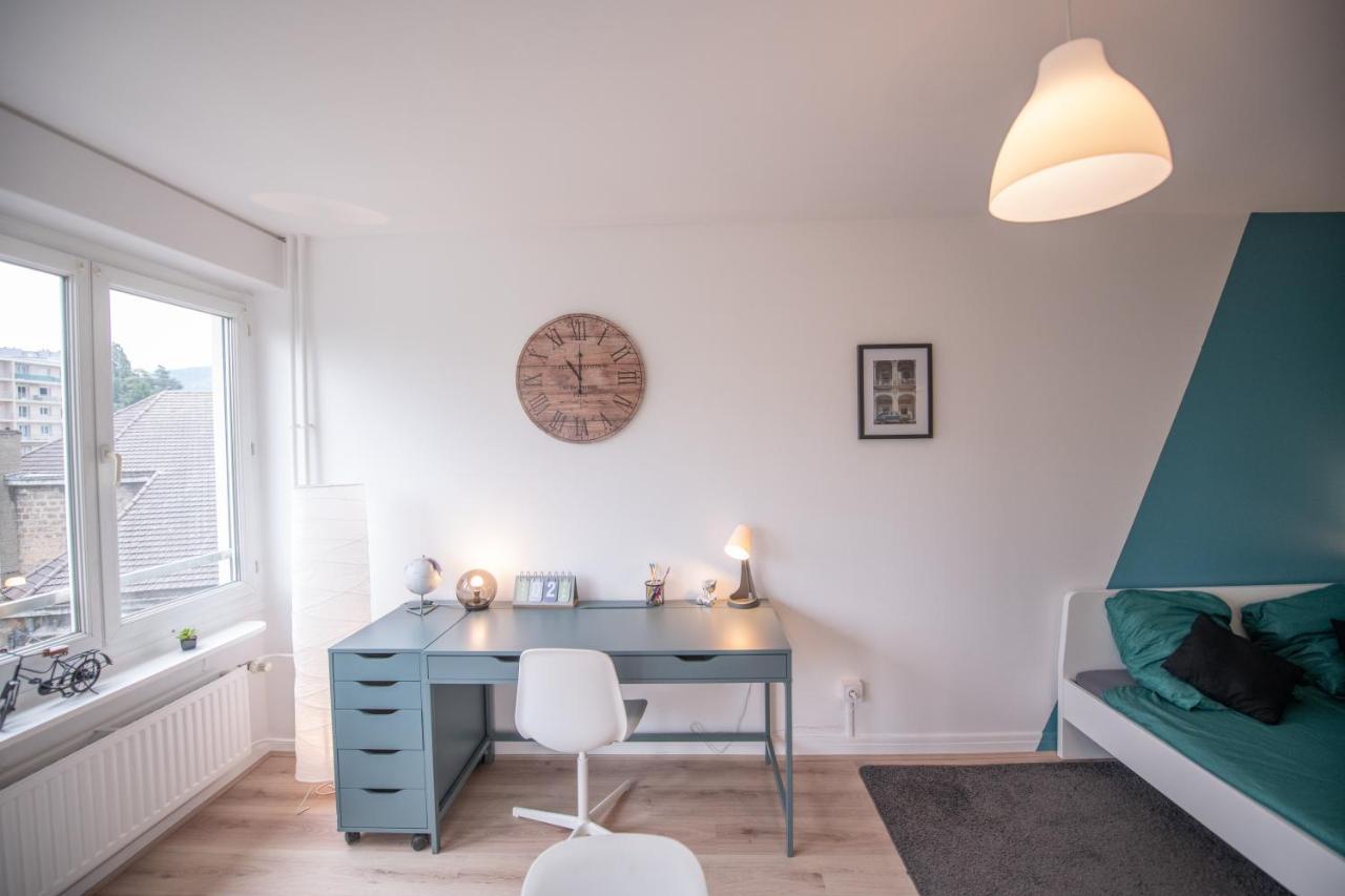 Espace 400 - Cosy, Lumineux, Vue Sur La Ville - Tv & Wifi Saint-Etienne  Dış mekan fotoğraf